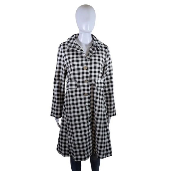 Unbranded Black & White Check Fall/Spring Jacket Size S - Picture 1 of 2